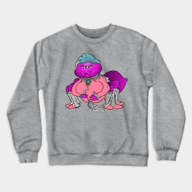 Granny Tarantula Crewneck Sweatshirt by GeekVisionProductions